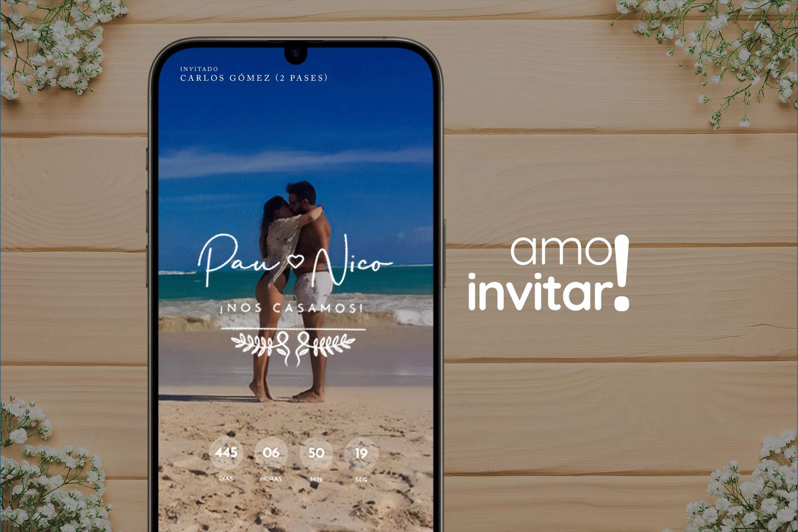 Invitación digital · Amo Fotear