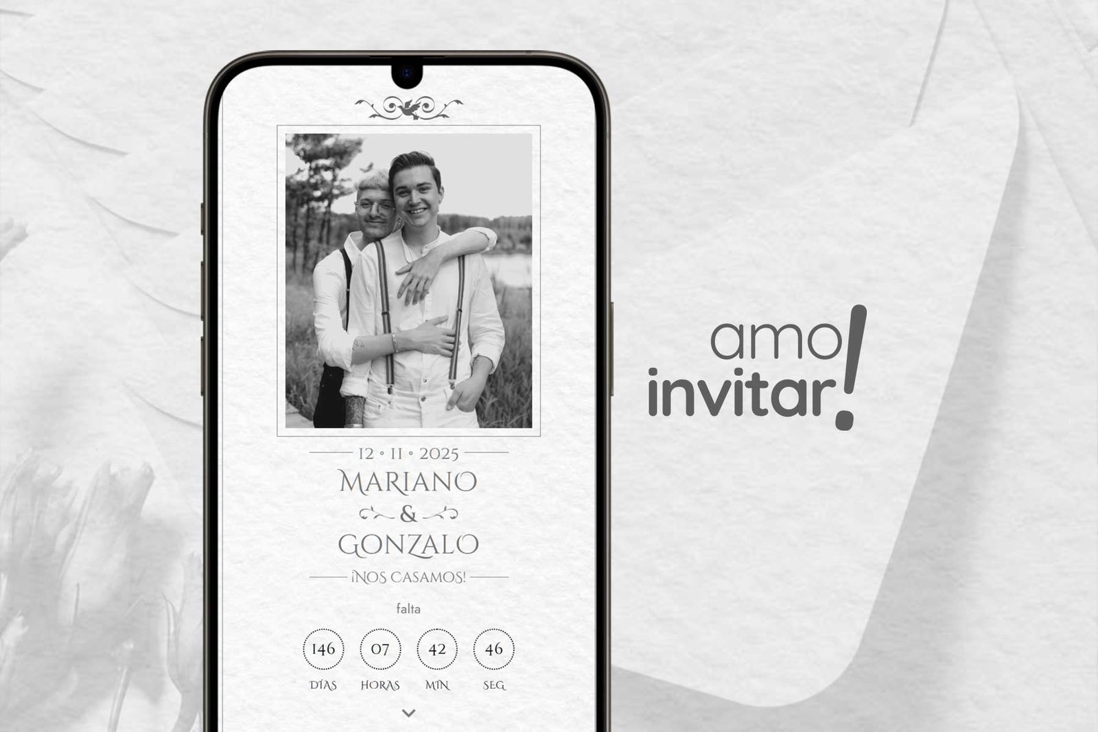 Invitación digital · Amo Fotear